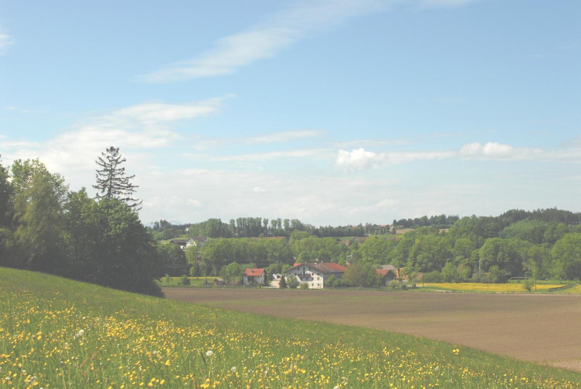 Pension Poschmuehle Traunreut Exterior foto
